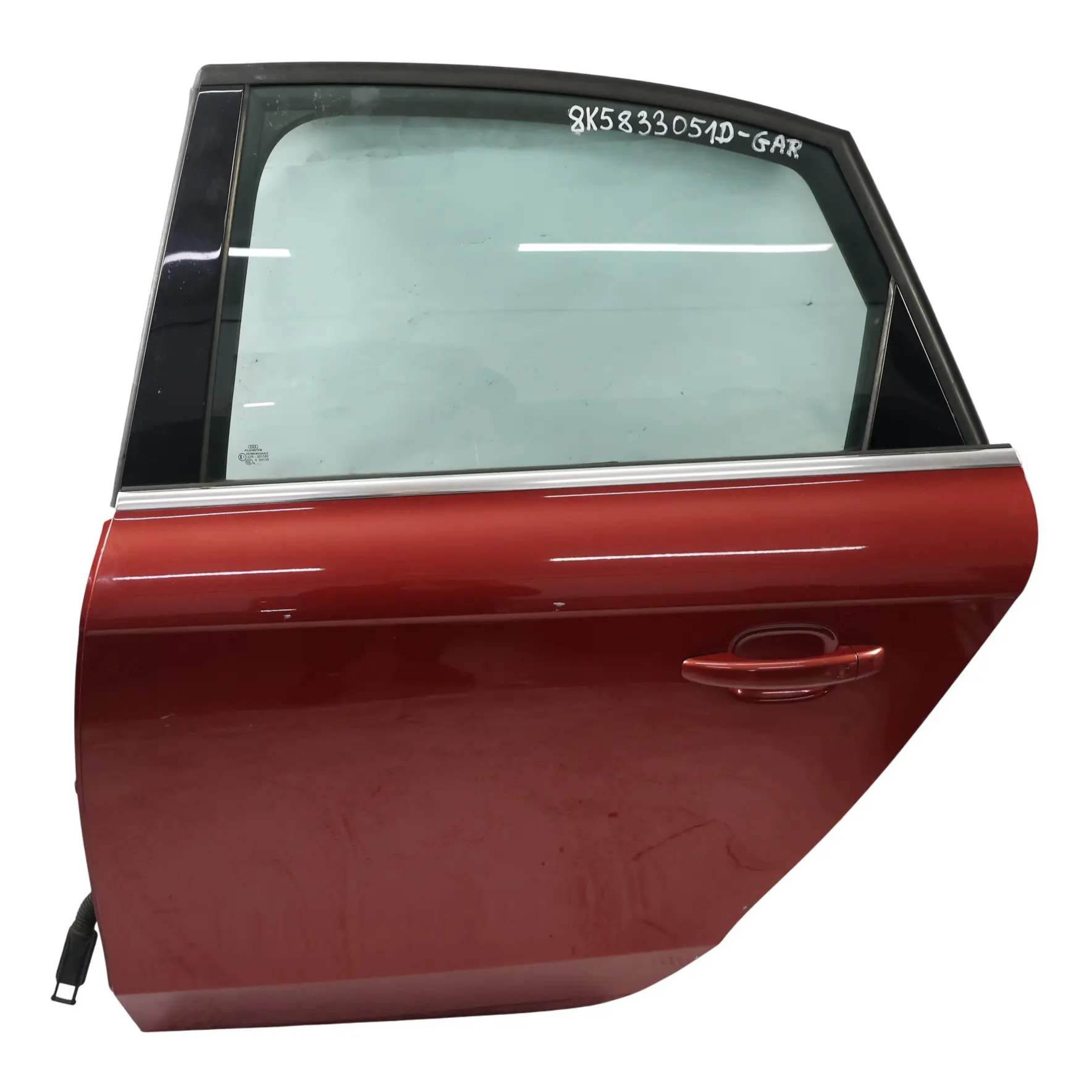 Audi A4 B8 Limousine Hintertür Links Granat Rot Perleffekt Z3F