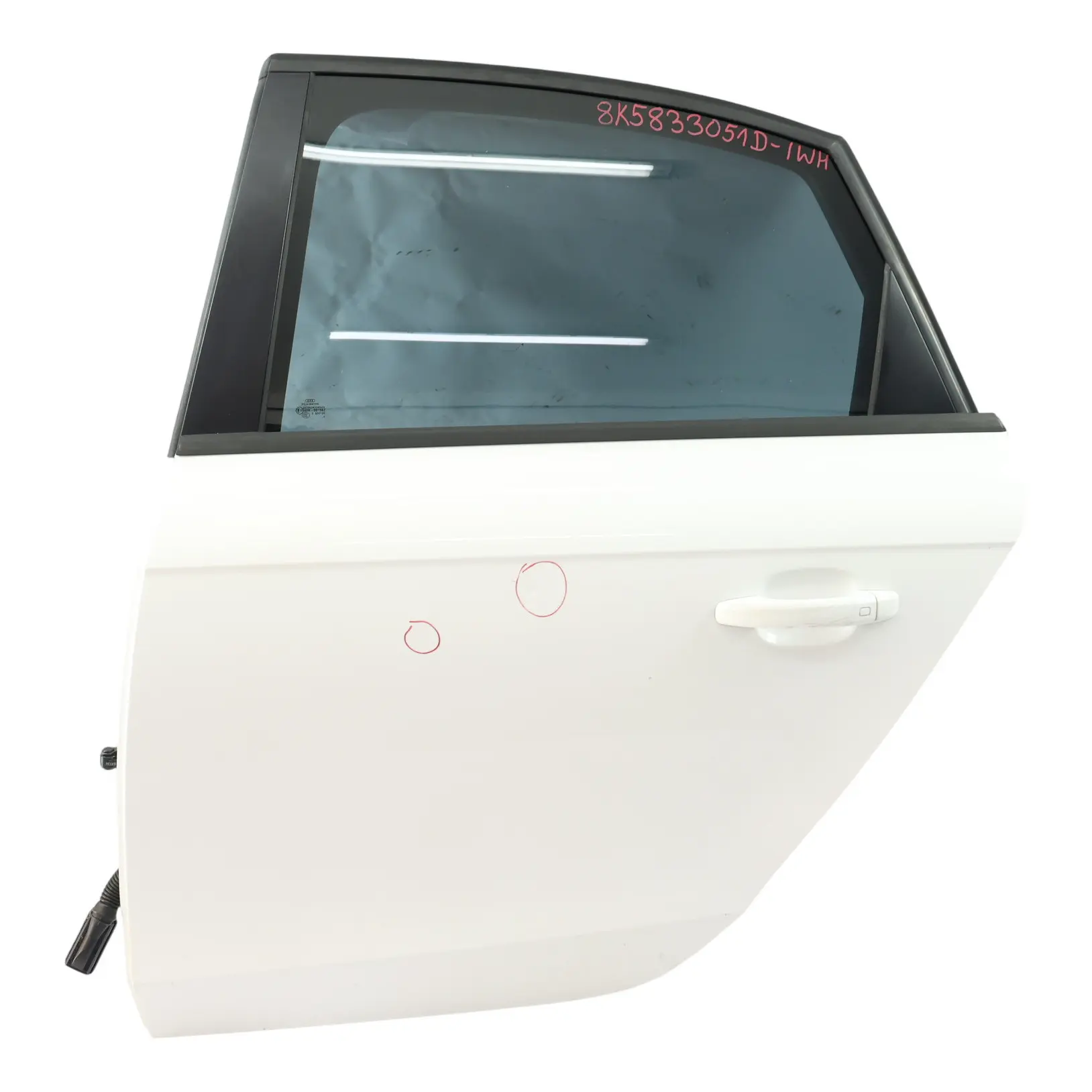 Audi A4 B8 Puerta Trasera Izquierda Ibis White Blanco - Y9C