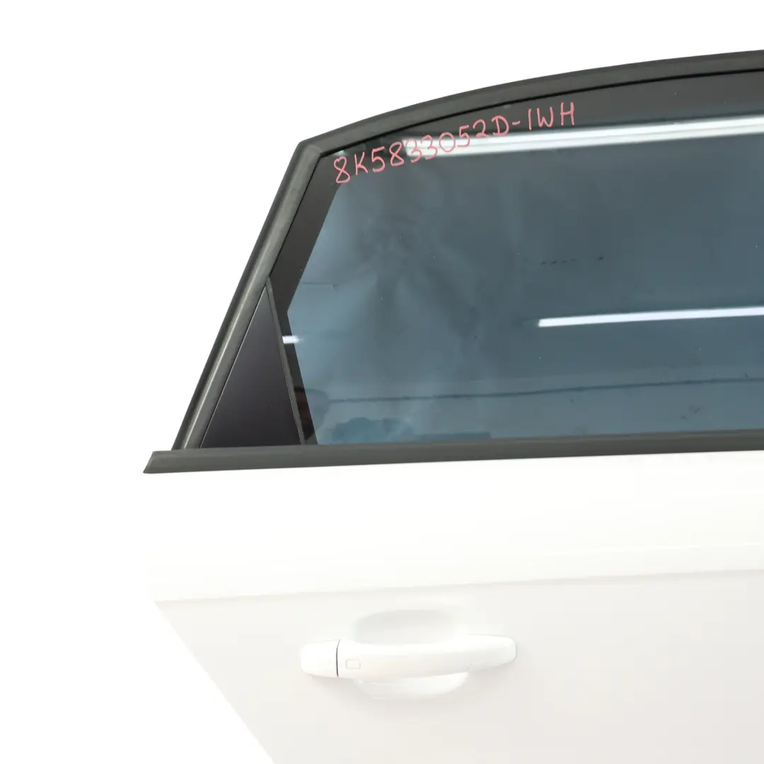 Audi A4 B8 Hintertür Rechts Eissilber Metallic X7W - SKU 8K5833052D-IWH - Teilenummer 8K5833052D
