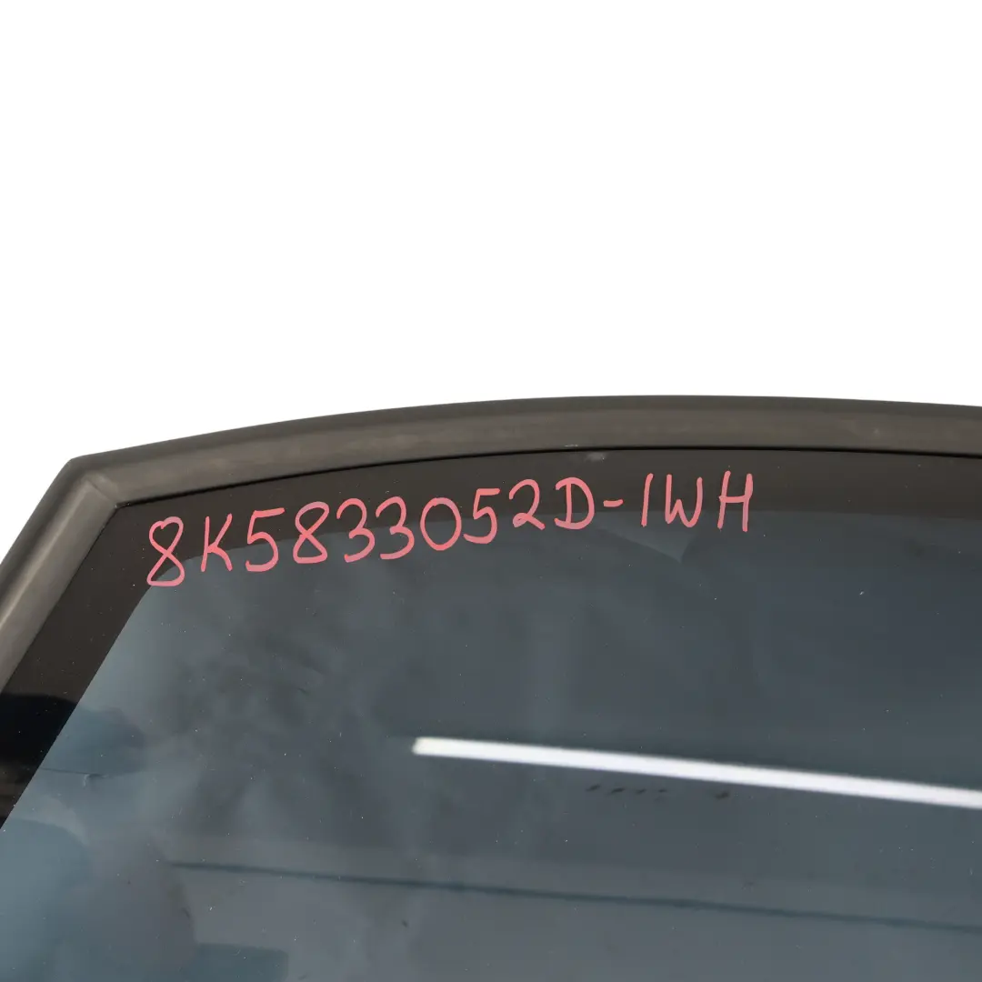 Audi A4 B8 Rear Door Right O/S Ice Silver Metallic X7W - SKU 8K5833052D-IWH - Part number 8K5833052D