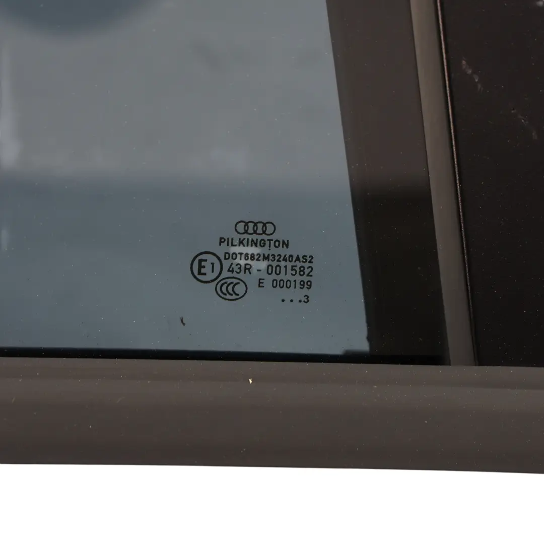 Audi A4 B8 Drzwi Tylne Prawe Srebrne - X7W - SKU 8K5833052D-IWH - Numer Części 8K5833052D