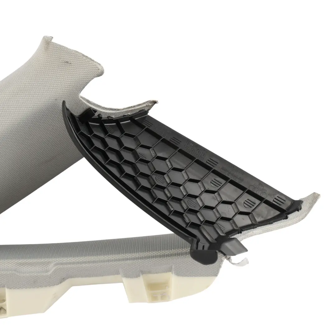 Audi A4 B8 C-Pillar Column Cover Trim Panel Rear Left N/S Grey - SKU 8K5867287A-1 - Part number 8K5867287A