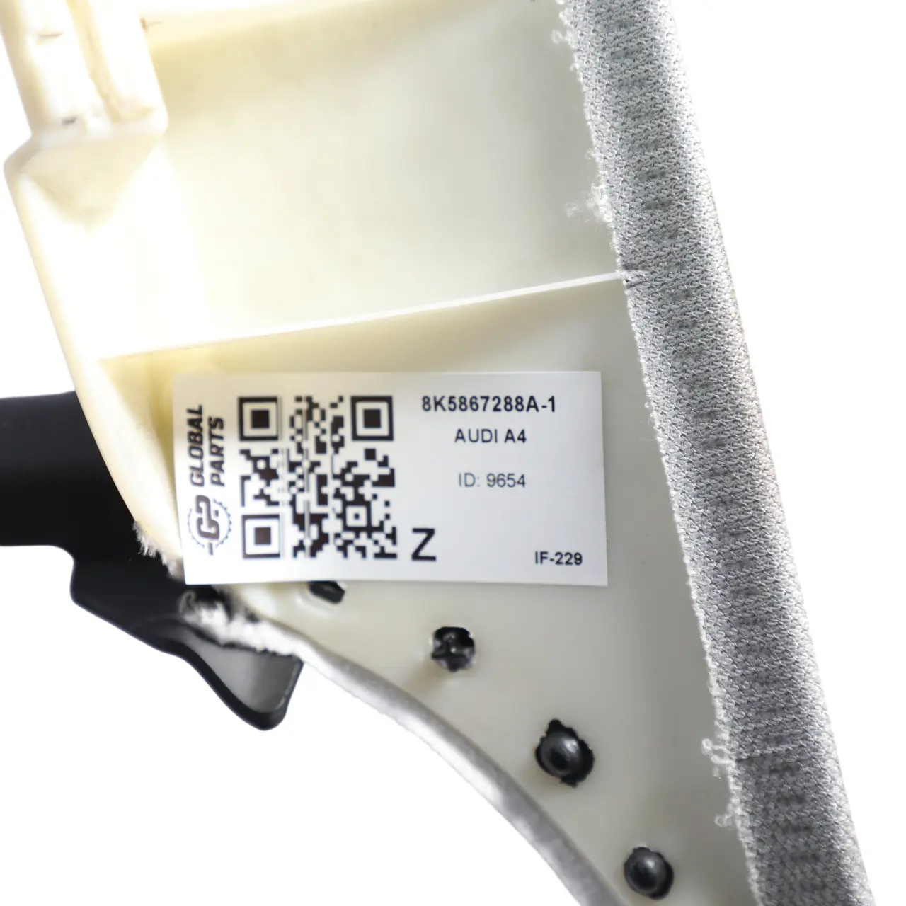 Audi A4 B8 Ornament Panou Stalp C Spate Dreapta Argintiu 8K5867288A