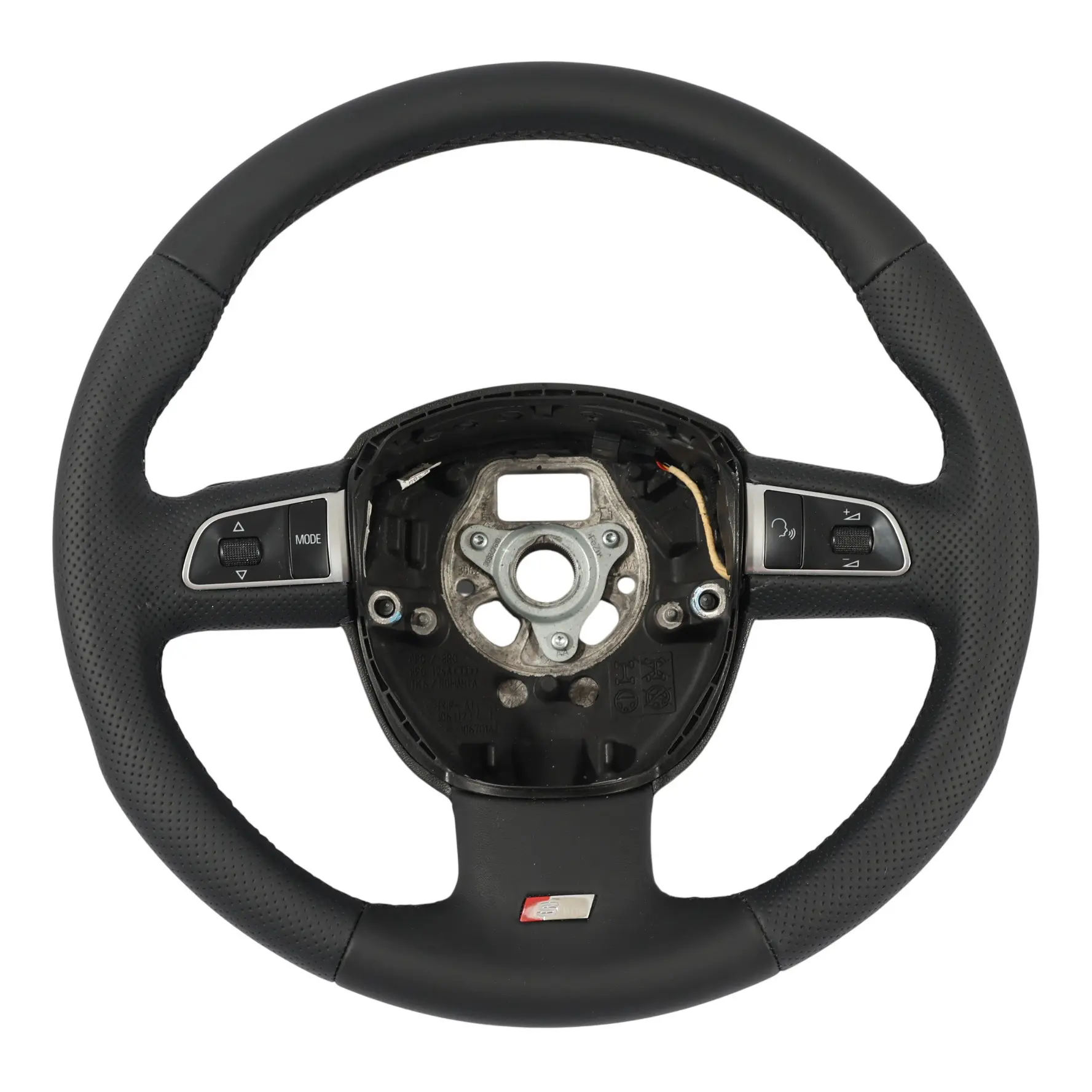 Audi A3 8P A5 8T Q5 8R Steering Wheel S-Line NEW Black Leather 8P0419091EB