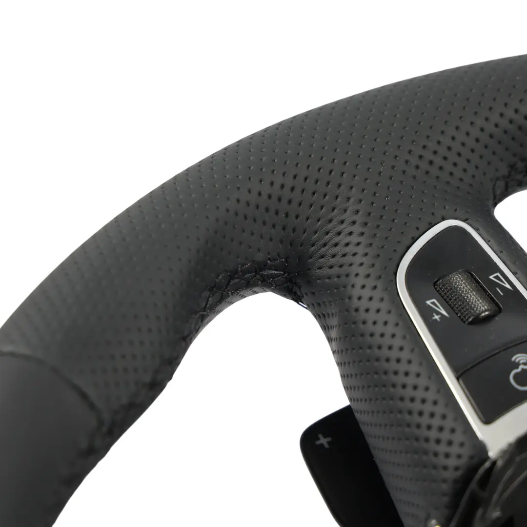 Audi A3 8P A5 8T Q5 8R Steering Wheel S-Line NEW Black Leather - SKU 8P0419091EB-2 - Part number 8P0419091EB