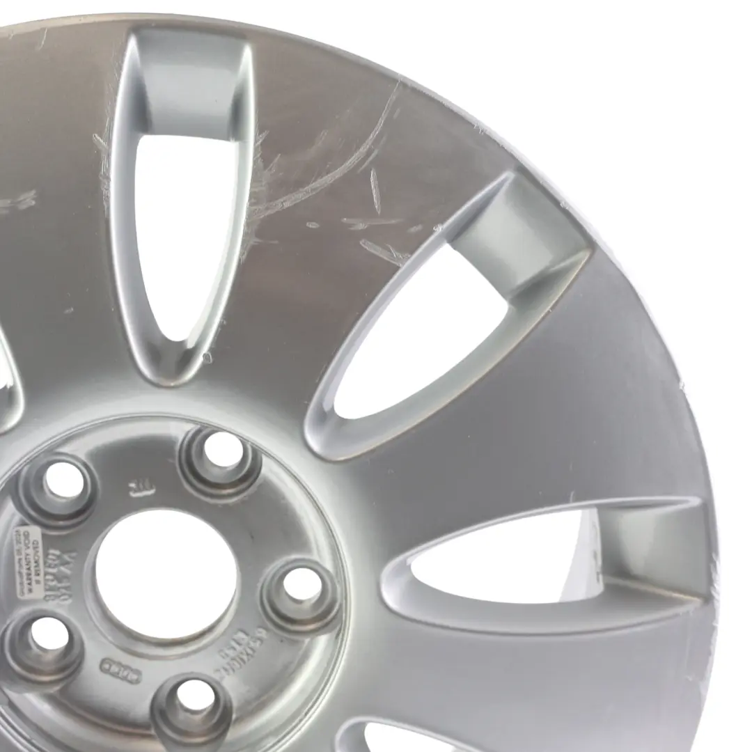 Audi A3 8P Silver Wheel Alloy Rim 16" 6,5J ET:50 9-Spoke - SKU 8P0601025AA-3 - Part number 8P0601025AA