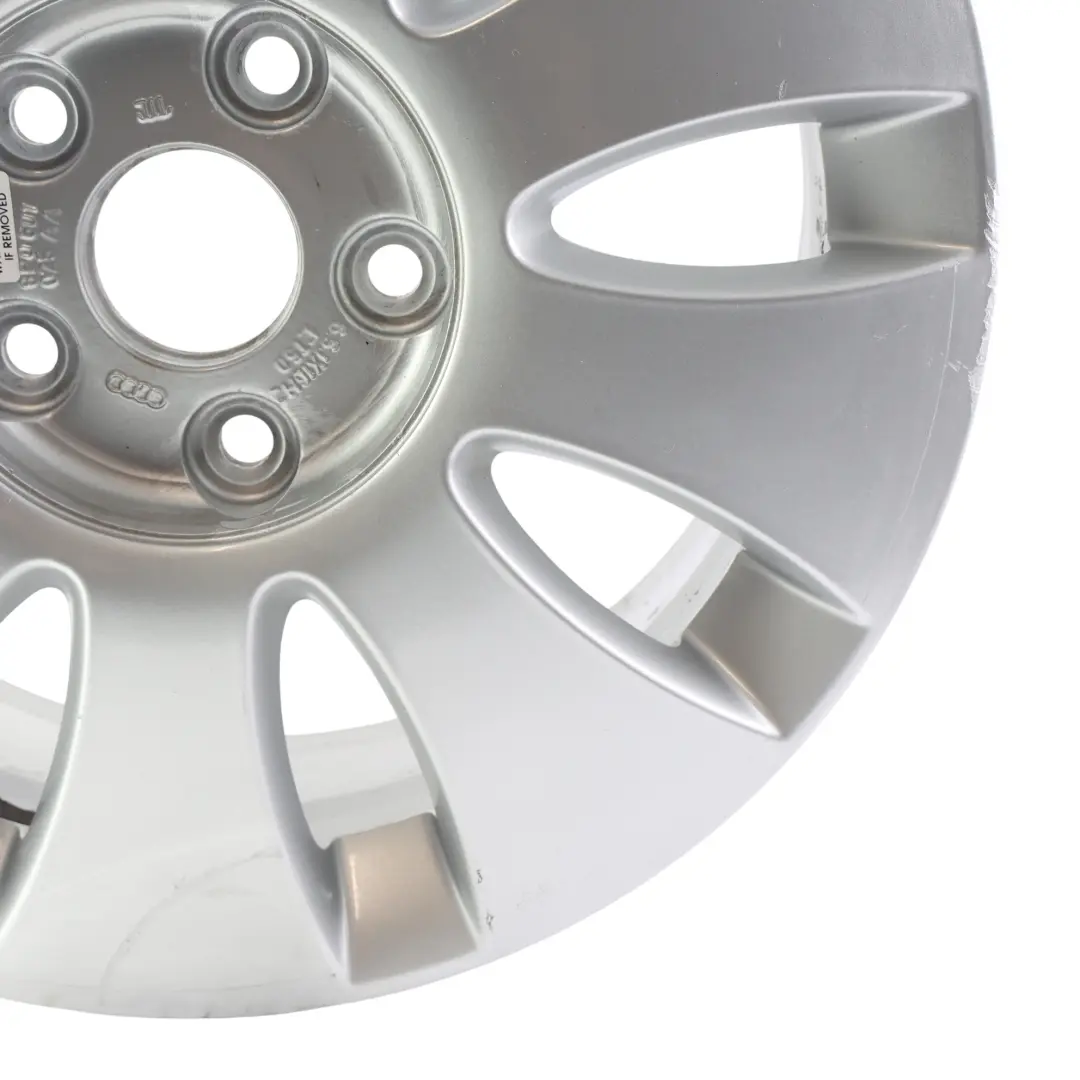 Alloy Rim 16" 6,5J ET:50 9-Spoke to Audi A3 8P Silver Wheel with Part number 8P0601025AA Audi A3 8P Silver Wheel Alloy Rim 16" 6,5J ET:50 9-Spoke - SKU 8P0601025AA-3 - Part number 8P0601025AA