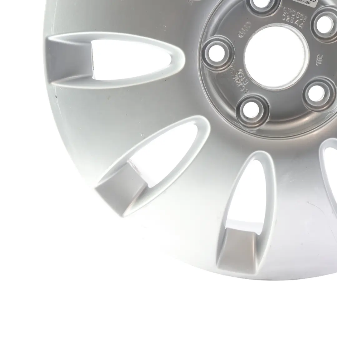 Audi A3 8P Silver Wheel Alloy Rim 16" 6,5J ET:50 9-Spoke - SKU 8P0601025AA-4 - Part number 8P0601025AA