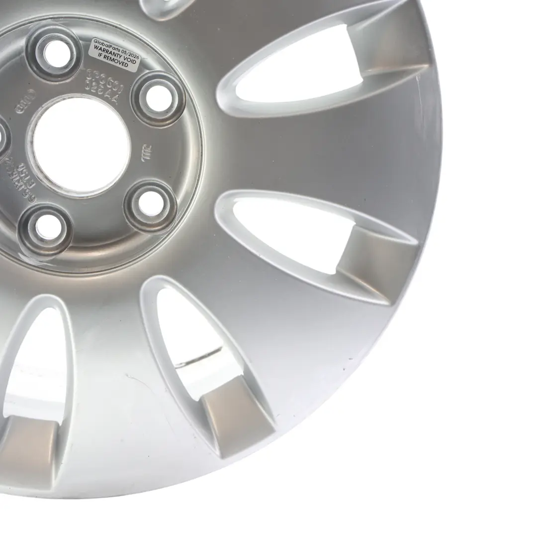 Alloy Rim 16" 6,5J ET:50 9-Spoke to Audi A3 8P Silver Wheel with Part number 8P0601025AA Audi A3 8P Silver Wheel Alloy Rim 16" 6,5J ET:50 9-Spoke - SKU 8P0601025AA-4 - Part number 8P0601025AA