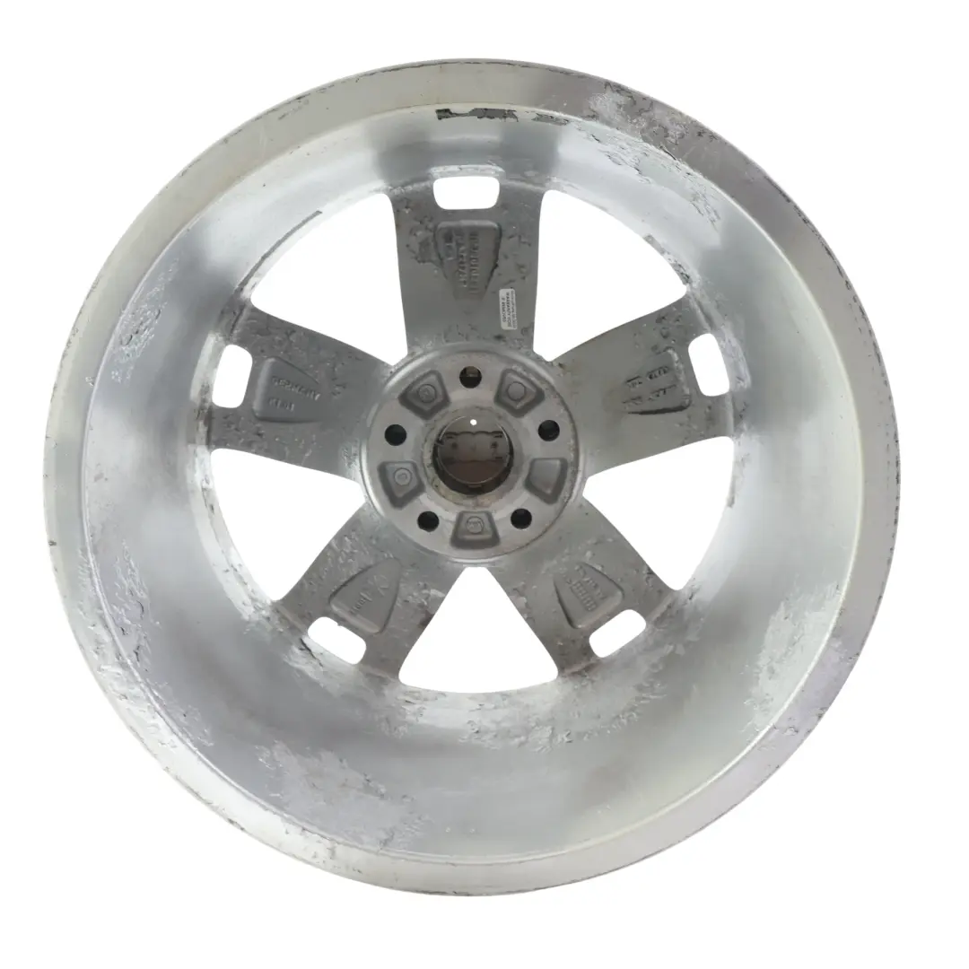 Audi A3 8P Silver Wheel Alloy Rim 17" 7,5J ET:56 Star Spoke - SKU 8P0601025BL-1 - Part number 8P0601025BL