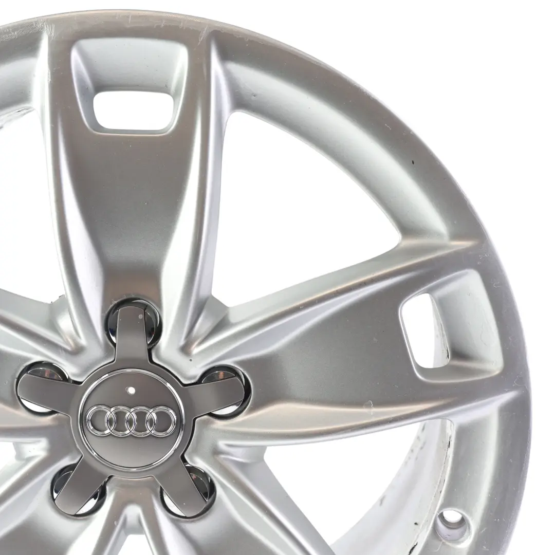 Alloy Rim 17" 7,5J ET:56 Star Spoke to Audi A3 8P Silver Wheel with Part number 8P0601025BL Audi A3 8P Silver Wheel Alloy Rim 17" 7,5J ET:56 Star Spoke - SKU 8P0601025BL-1 - Part number 8P0601025BL
