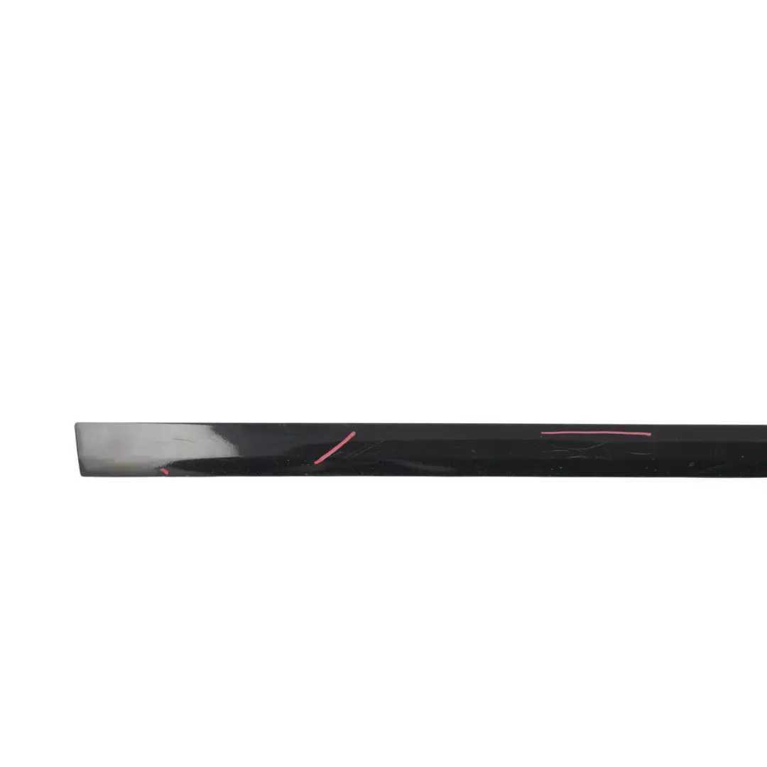 Audi A3 8P 3D Door Moulding Strip Deflector Trim Left N/S Brilliant Black - Y9B - SKU 8P3853959J-BBL - Part number 8P3853959J