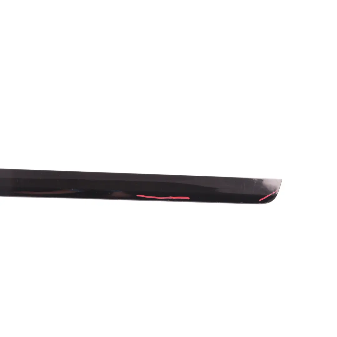 Audi A3 8P 3D Door Moulding Strip Deflector Trim Left N/S Brilliant Black - Y9B - SKU 8P3853959J-BBL - Part number 8P3853959J