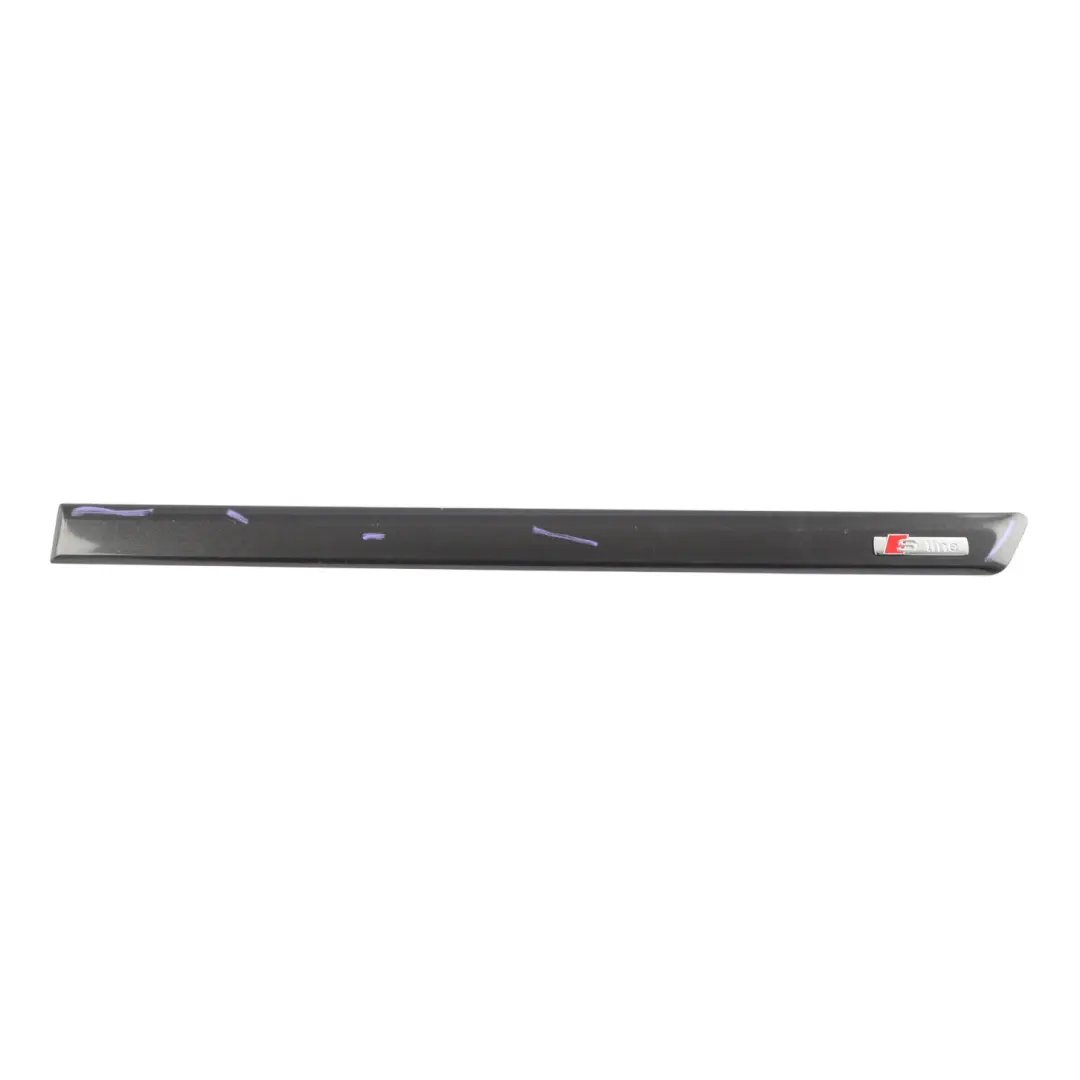 Audi A3 8P Rear Door Sill Cover Moulding Strip Trim Left N/S Lava Grey - Z7L - SKU 8P4853963A-LAG - Part number 8P4853963A