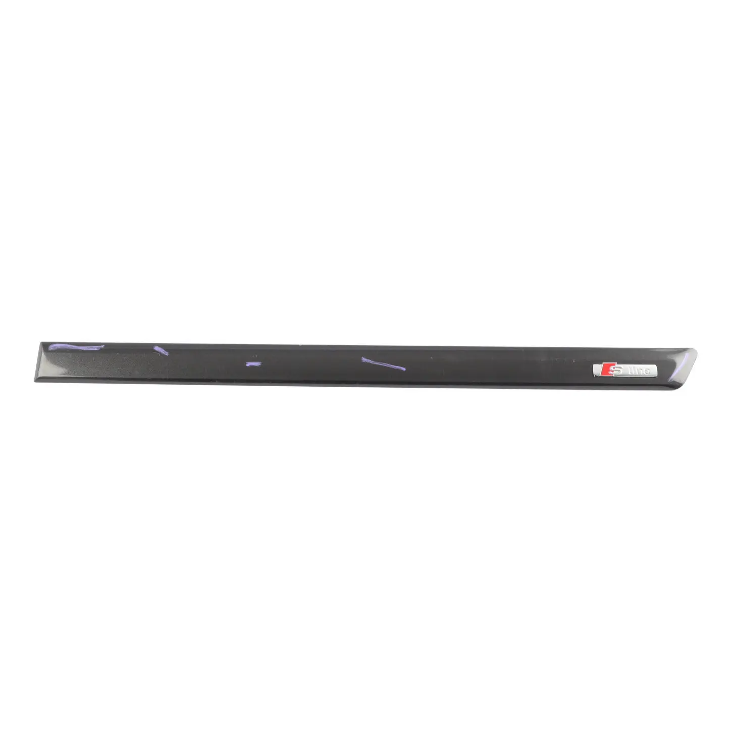 Audi A3 8P Rear Door Sill Cover Moulding Strip Trim Left N/S Lava Grey - Z7L