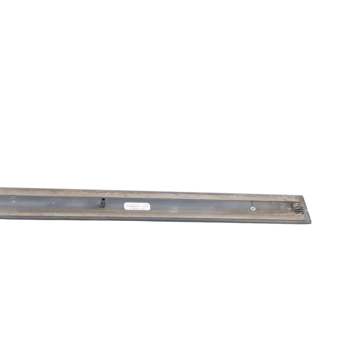 Audi A3 8P Rear Door Sill Cover Moulding Strip Trim Left N/S Lava Grey - Z7L - SKU 8P4853963A-LAG - Part number 8P4853963A