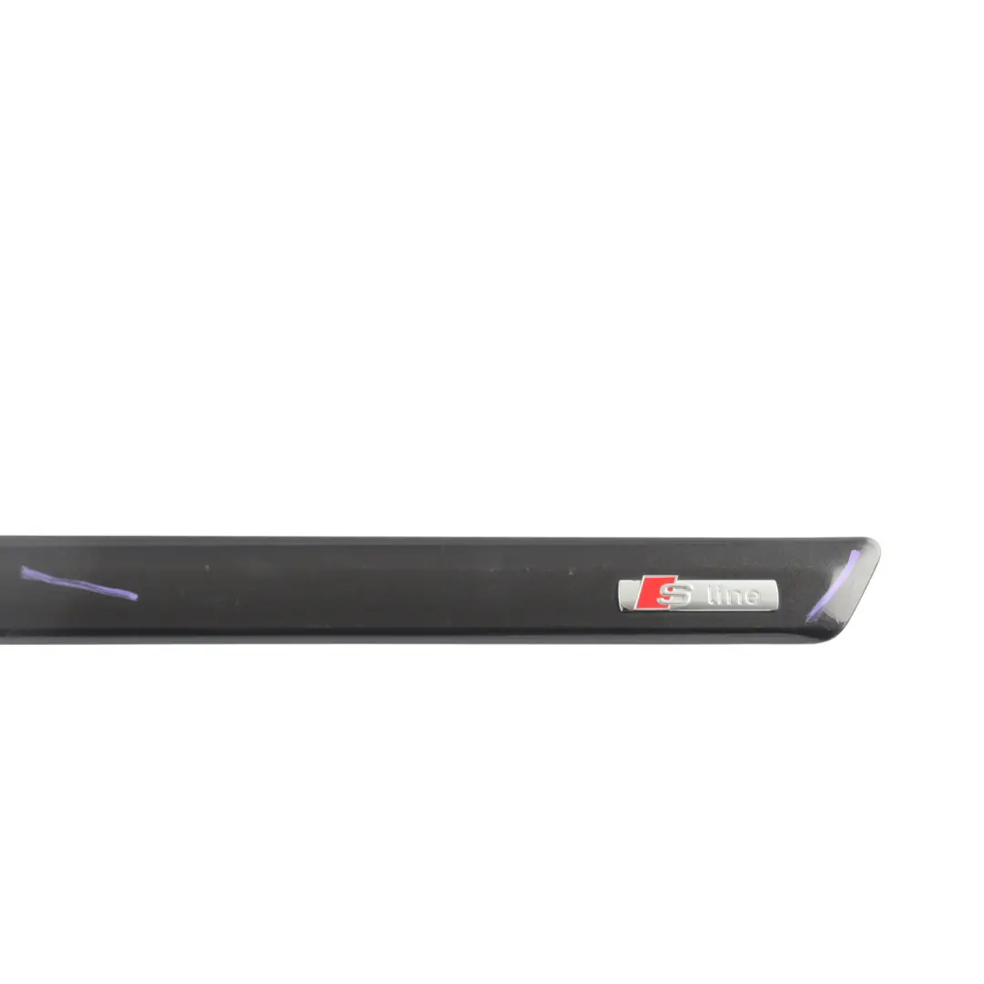Door Sill Cover Moulding Strip Trim Left N/S Lava Grey - Z7L to Audi A3 8P Rear with Part number 8P4853963A Audi A3 8P Rear Door Sill Cover Moulding Strip Trim Left N/S Lava Grey - Z7L - SKU 8P4853963A-LAG - Part number 8P4853963A