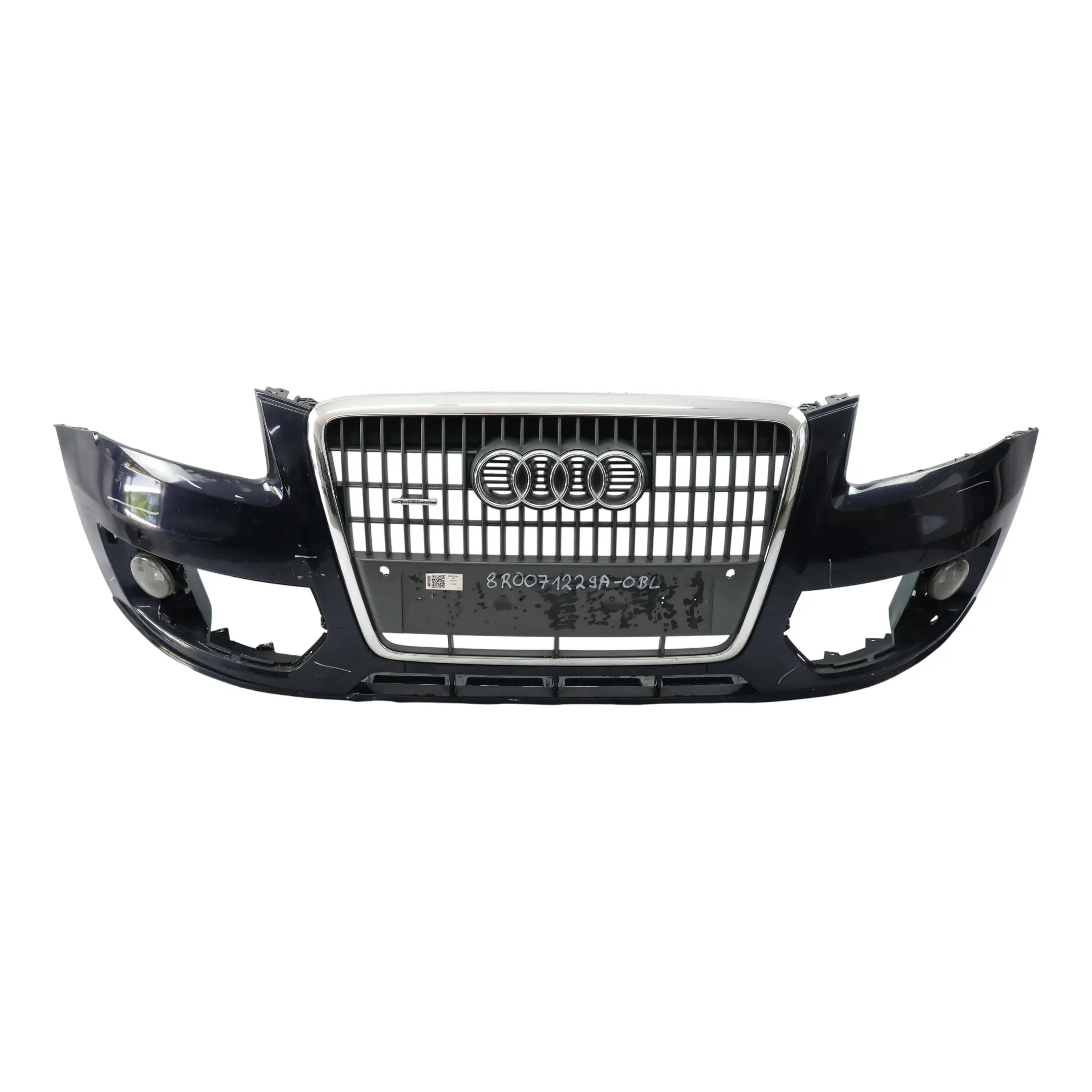 Audi Q5 8R Front Bumper Trim Panel Cover Ocean Blue Pearl Effect - Z5A