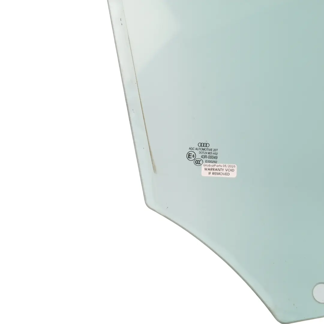 Audi Q5 8R Door Side Window Front Right O/S AS2 Glass Glazing - SKU 8R0845202B - Part number 8R0845202B