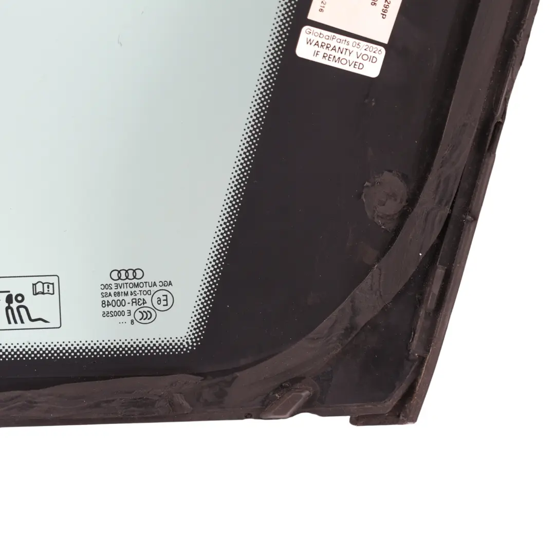 Vitre Fixe Triangle Arrière Gauche AS2 pour Audi Q5 8R à propos du numéro de pièce 8R0845299P Audi Q5 8R Vitre Fixe Triangle Arrière Gauche AS2 - SKU 8R0845299P - Numéro de pièce 8R0845299P