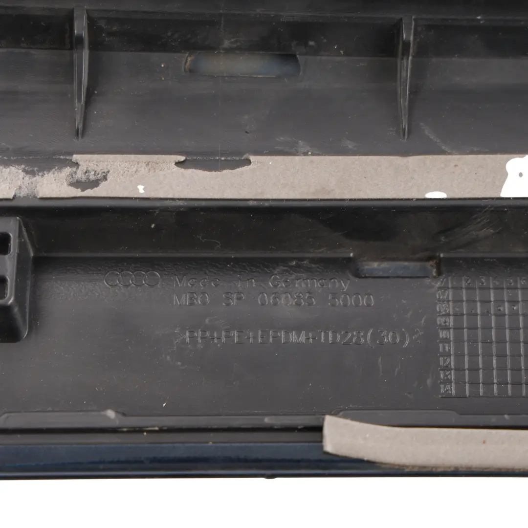Side Skirt Door Sill Cover Right O/S Ocean Blue Pearl Effect Z5A to Audi Q5 8R with Part number 8R0853960E Audi Q5 8R Side Skirt Door Sill Cover Right O/S Ocean Blue Pearl Effect Z5A - SKU 8R0853960E-OBL - Part number 8R0853960E