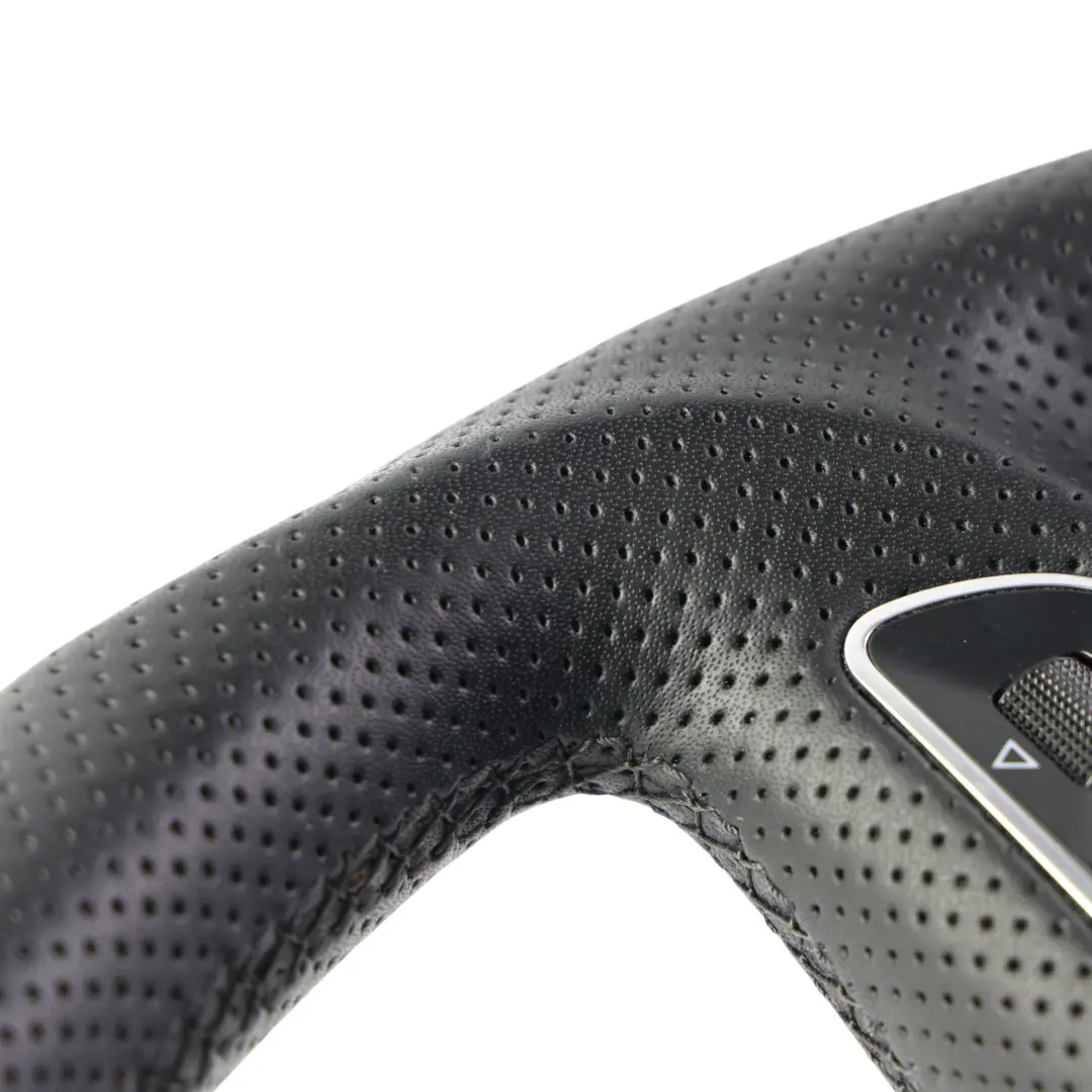 Audi A4 B8 A5 8T Kierownica RS Look Skóra Carbon Ścięta - SKU 8T0419091A-4 - Numer Części 8T0419091A