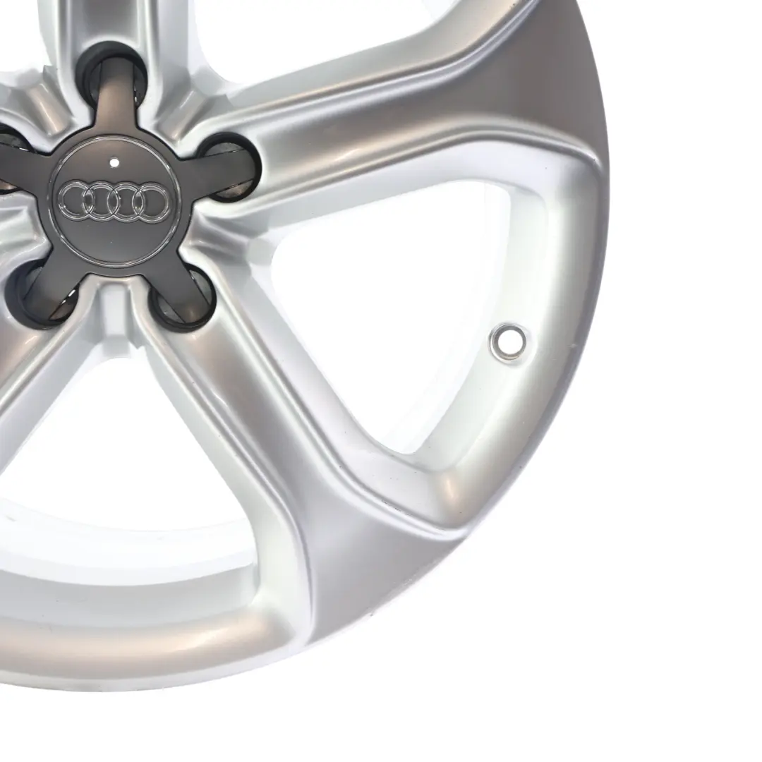 Audi A5 8T Silber Leichtmetallrad Alufelge Felge 17" 7,5J ET:28 - SKU 8T0601025BQ-1 - Teilenummer 8T0601025BQ
