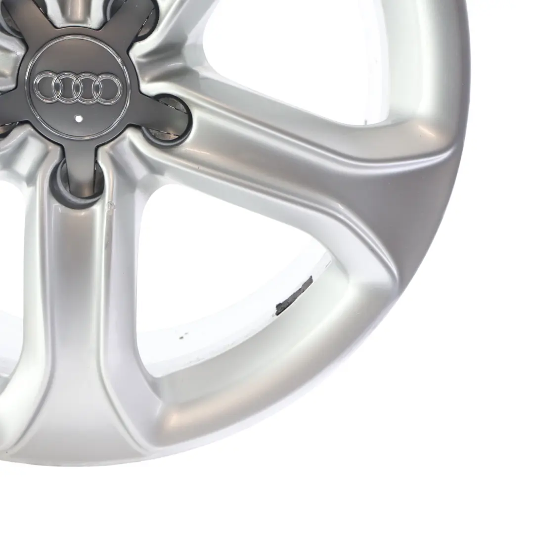 Audi A5 8T Silver Light Alloy Wheel Rim 17" 7,5J ET:28 - SKU 8T0601025BQ-2 - Part number 8T0601025BQ