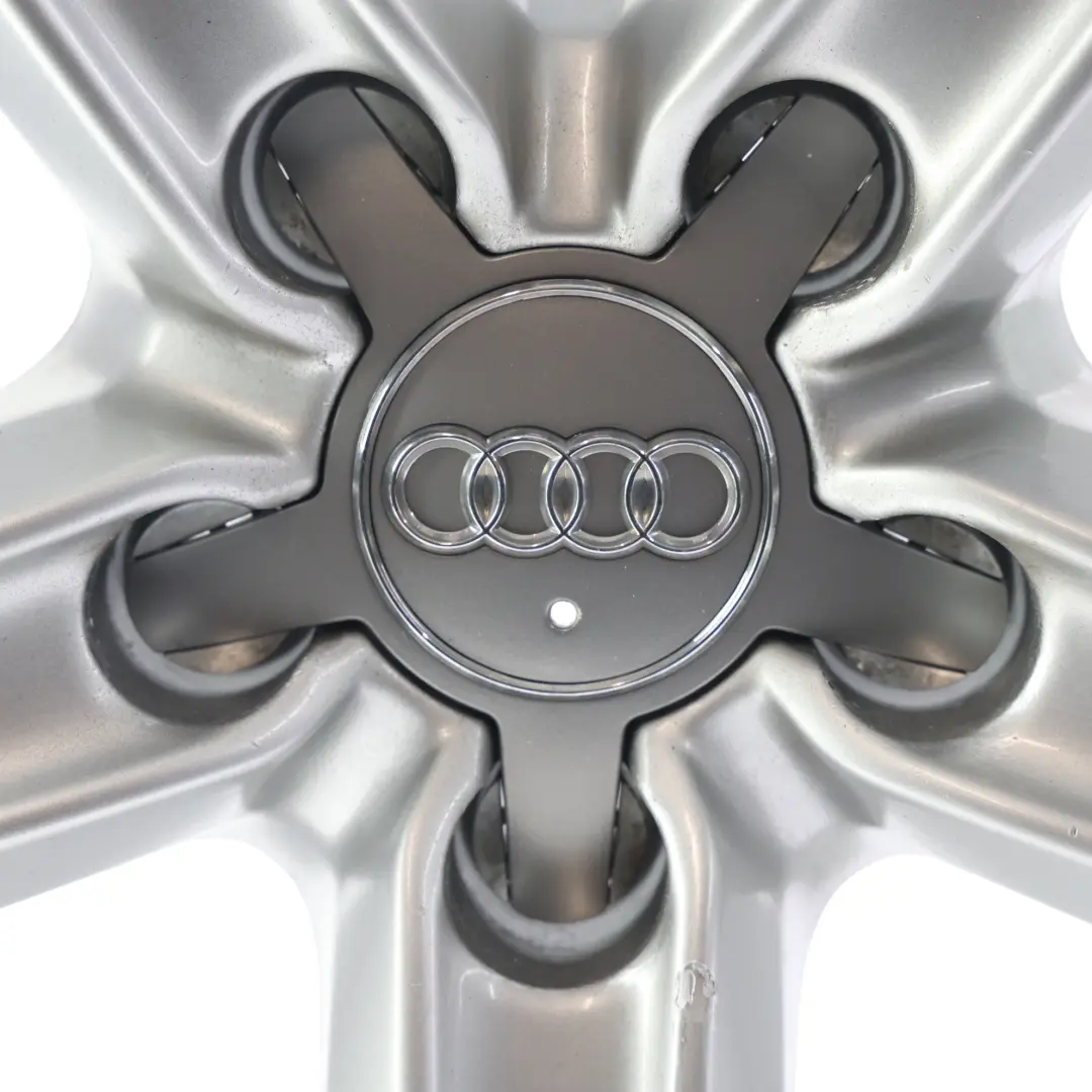 Silber Alufelge Felge 17" 7,5J ET:28 für Audi A5 8T mit Teilenummer 8T0601025BQ Audi A5 8T Silber Alufelge Felge 17" 7,5J ET:28 - SKU 8T0601025BQ-2 - Teilenummer 8T0601025BQ