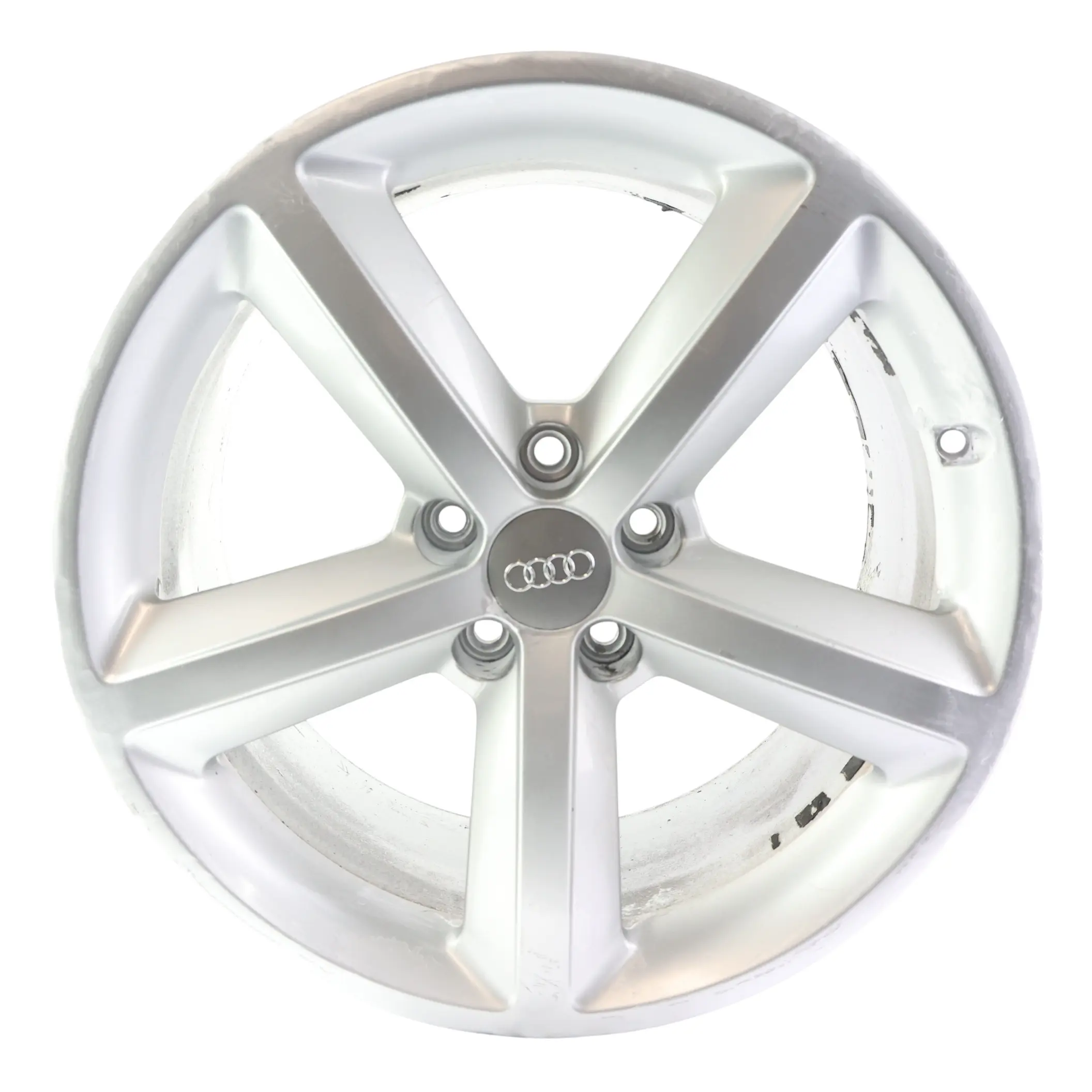 Audi A5 8T Felga Aluminiowa Srebrna 18" 8.5J ET29 Star Spoke 8T0601025CG