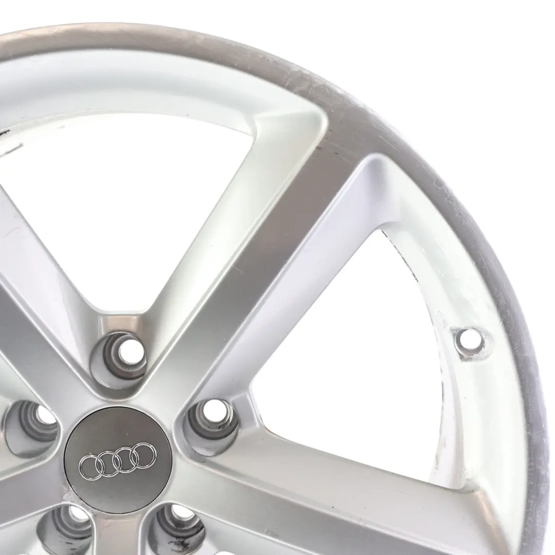 Jante Alliage Argent 18" 8.5J ET:29 Rayons Étoile pour Audi A5 8T à propos du numéro de pièce 8T0601025CG Audi A5 8T Jante Alliage Argent 18" 8.5J ET:29 Rayons Étoile - SKU 8T0601025CG-3 - Numéro de pièce 8T0601025CG