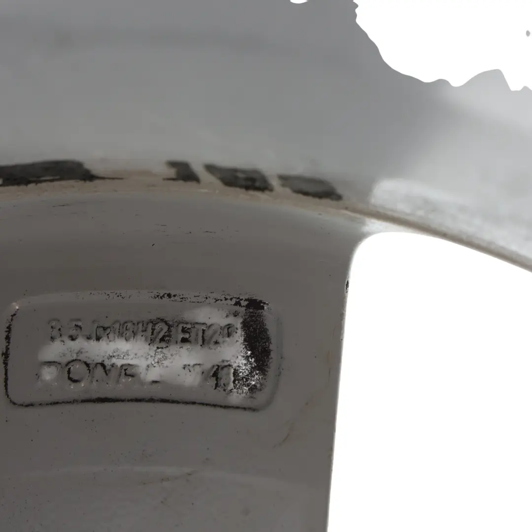 Jante Alliage Argent 18" 8.5J ET:29 Rayons Étoile pour Audi A5 8T à propos du numéro de pièce 8T0601025CG Audi A5 8T Jante Alliage Argent 18" 8.5J ET:29 Rayons Étoile - SKU 8T0601025CG-3 - Numéro de pièce 8T0601025CG