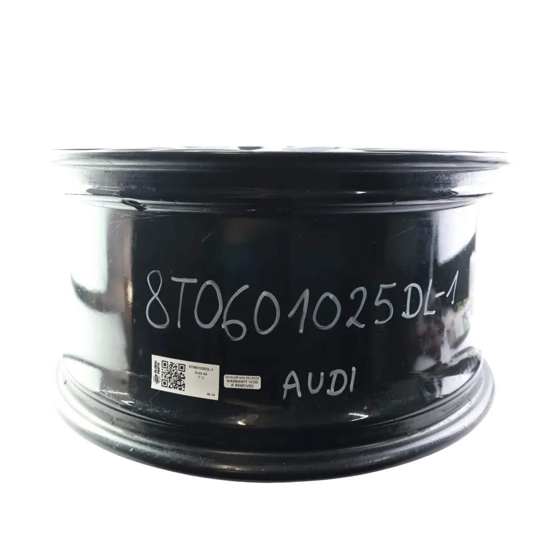 Audi A4 B8 A5 8T Czarna Felga Aluminiowa 19" ET:33 9J - SKU 8T0601025DL-1 - Numer Części 8T0601025DL