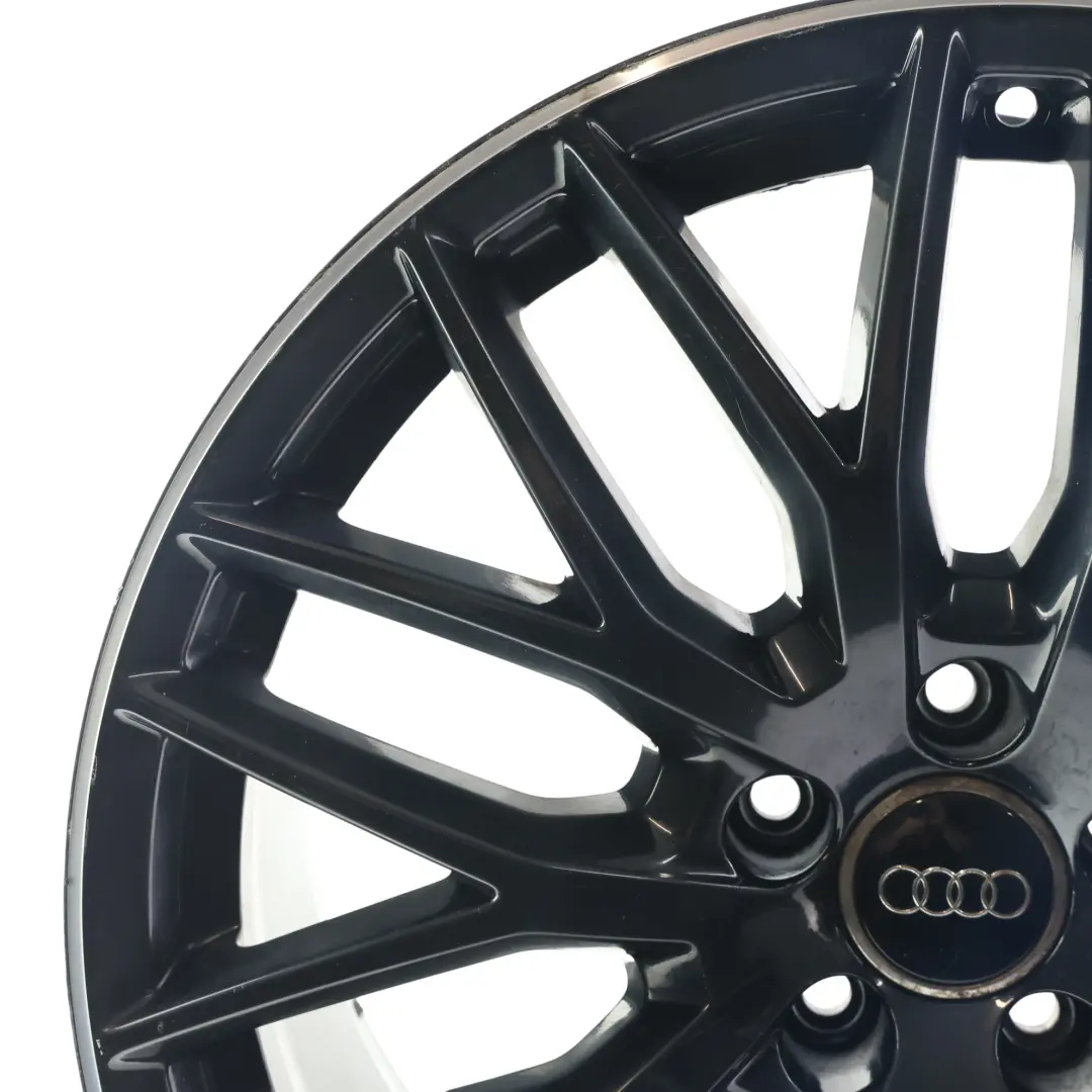 Audi A4 B8 A5 8T Czarna Felga Aluminiowa 19" ET:33 9J - SKU 8T0601025DL-1 - Numer Części 8T0601025DL