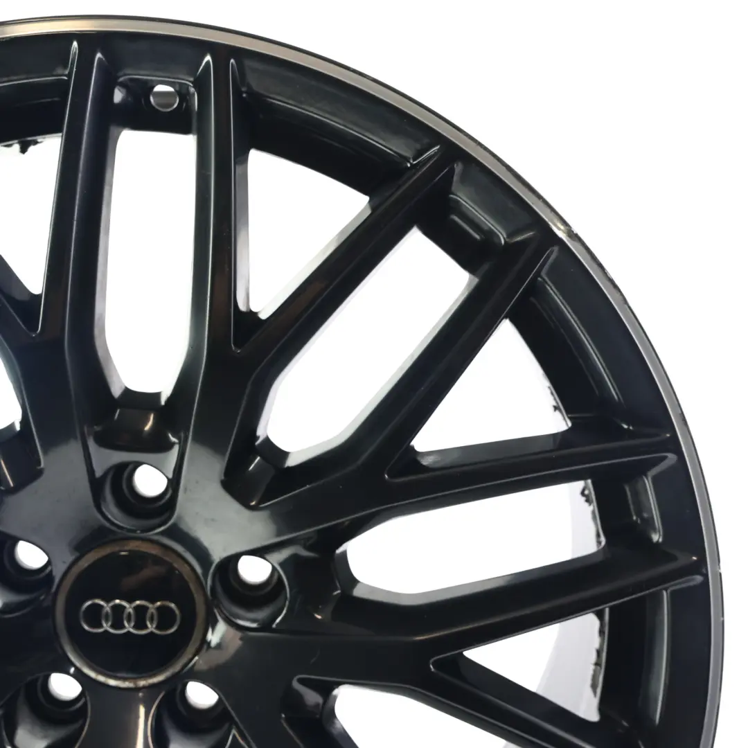 Audi A4 B8 A5 8T Czarna Felga Aluminiowa 19" ET:33 9J - SKU 8T0601025DL-1 - Numer Części 8T0601025DL