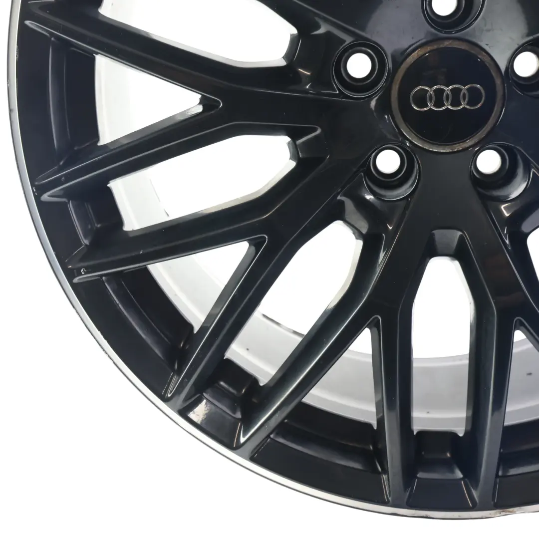 Audi A4 B8 A5 8T Czarna Felga Aluminiowa 19" ET:33 9J - SKU 8T0601025DL-1 - Numer Części 8T0601025DL
