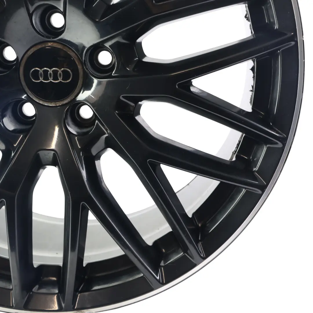 Czarna Felga Aluminiowa 19" ET:33 9J do Audi A4 B8 A5 8T o numerze 8T0601025DL Audi A4 B8 A5 8T Czarna Felga Aluminiowa 19" ET:33 9J - SKU 8T0601025DL-1 - Numer Części 8T0601025DL