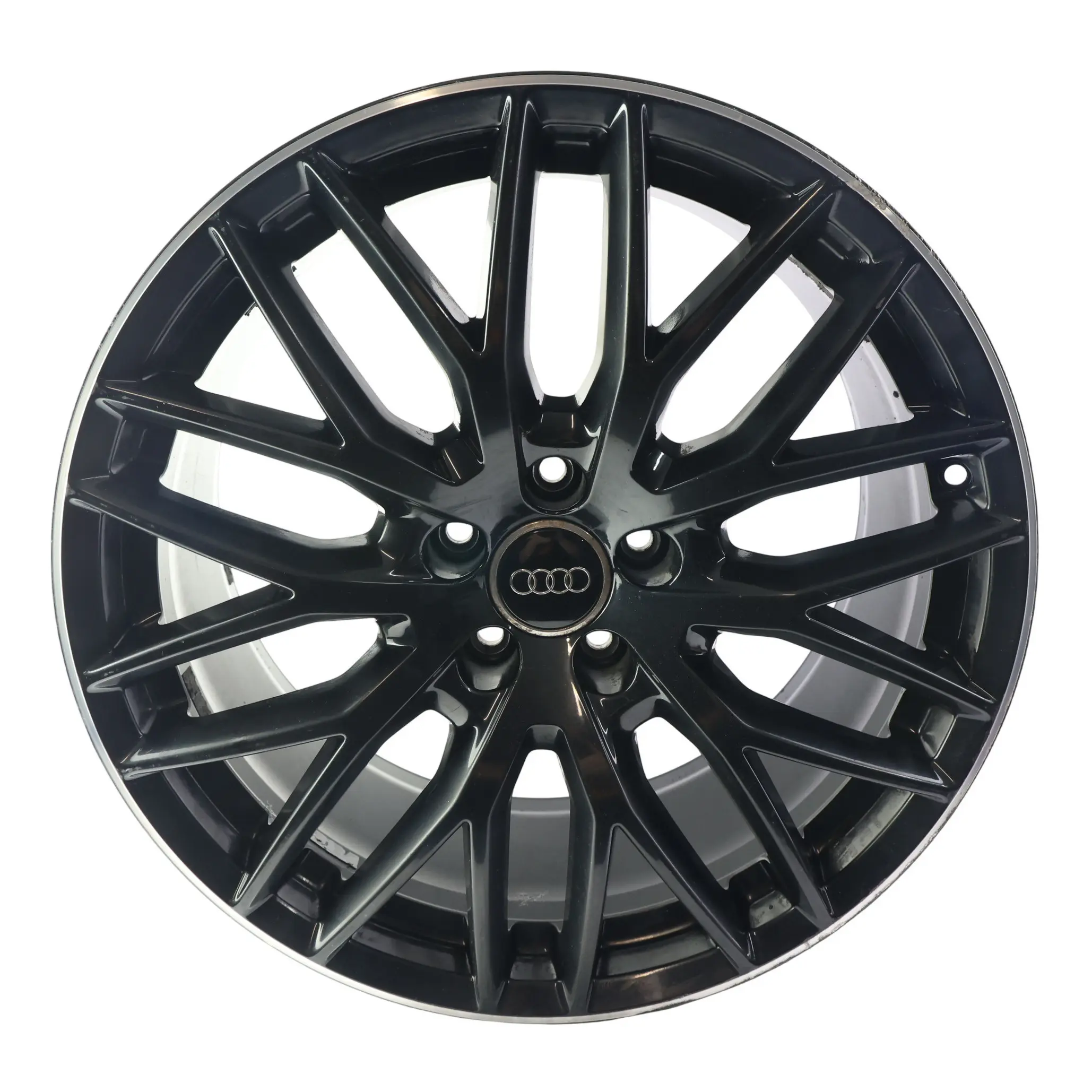 Audi A5 8T Black Wheel Alloy Rim 19" ET:33 9J Speedline Spoke 8T0601025DL