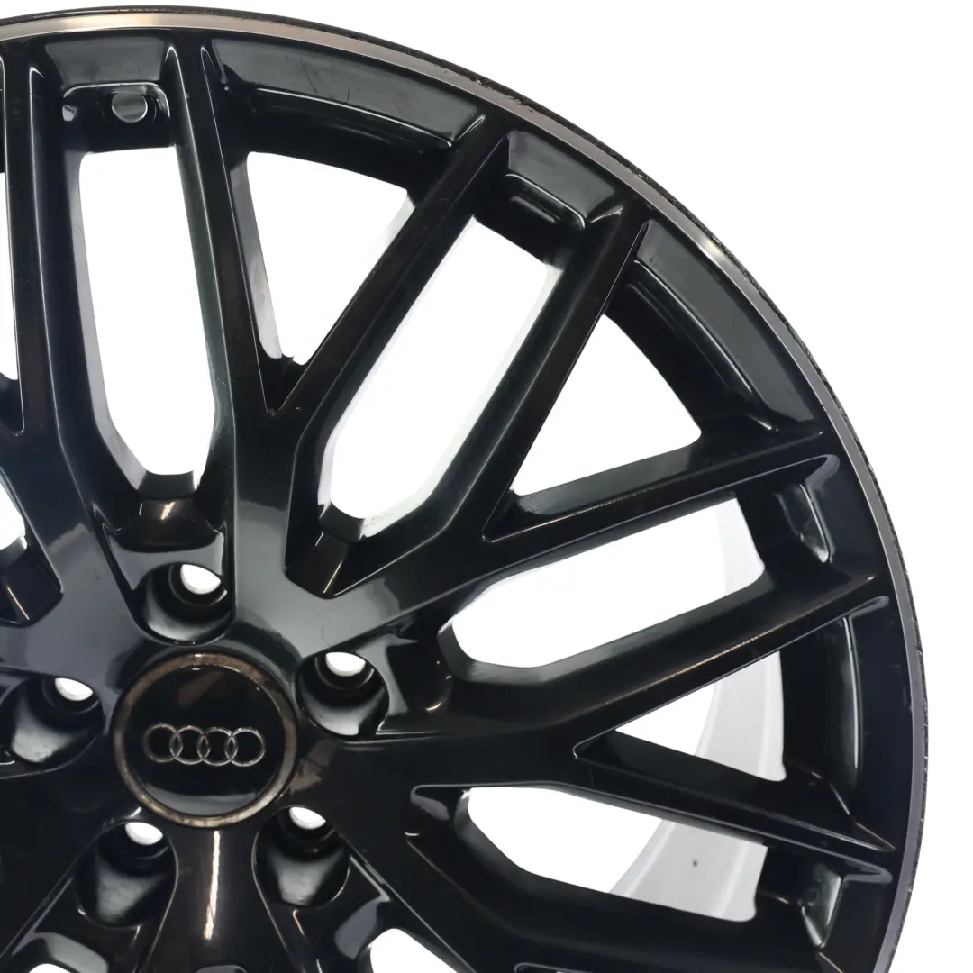 Alloy Rim Black 19" ET:33 9J to Audi A5 8T Wheel with Part number 8T0601025DL Audi A5 8T Wheel Alloy Rim Black 19" ET:33 9J - SKU 8T0601025DL-4 - Part number 8T0601025DL