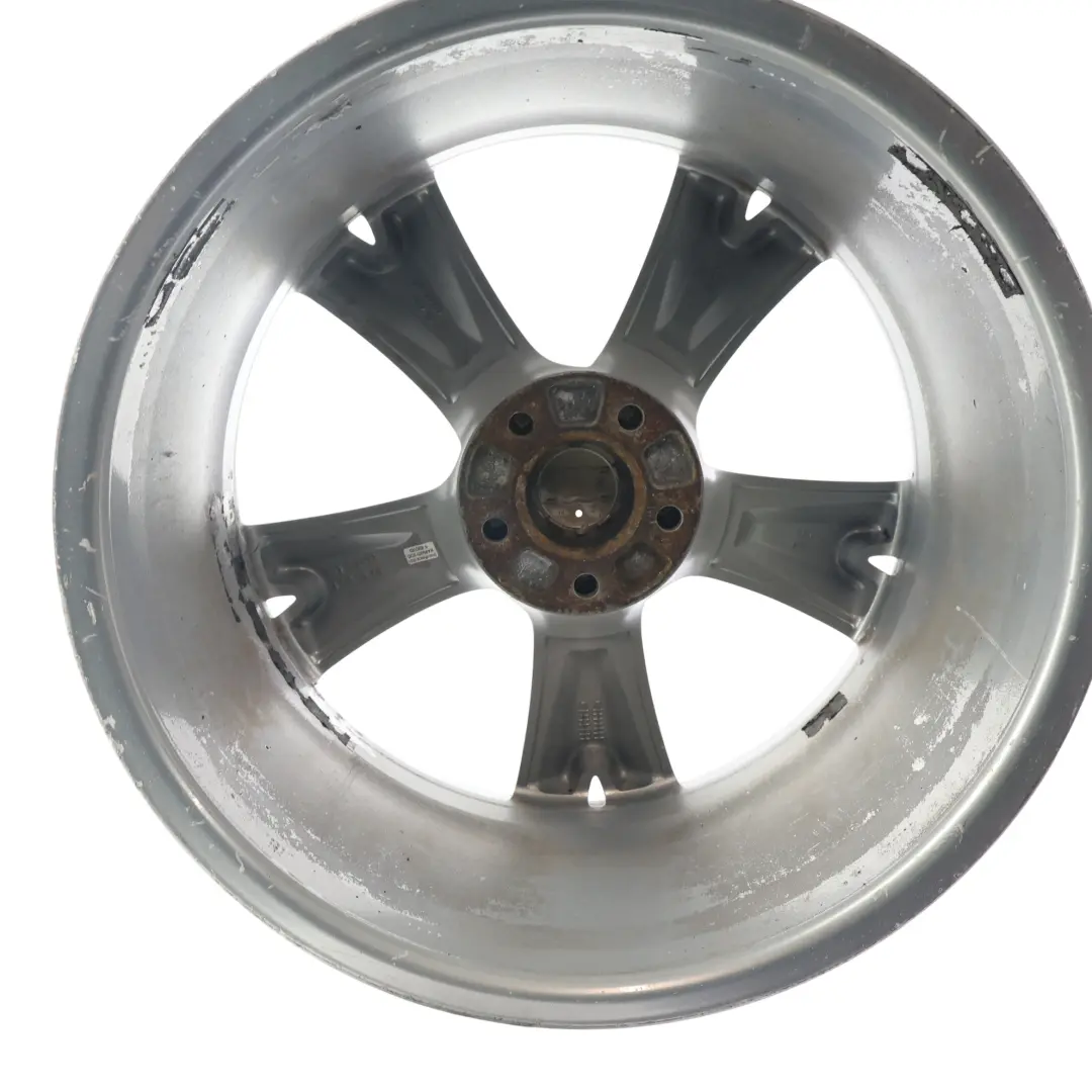 Audi A5 8T Llanta de aleación plateada 19" 8.5J ET:32 Estrella Spoke - SKU 8T0601025F-1 - Número de pieza 8T0601025F