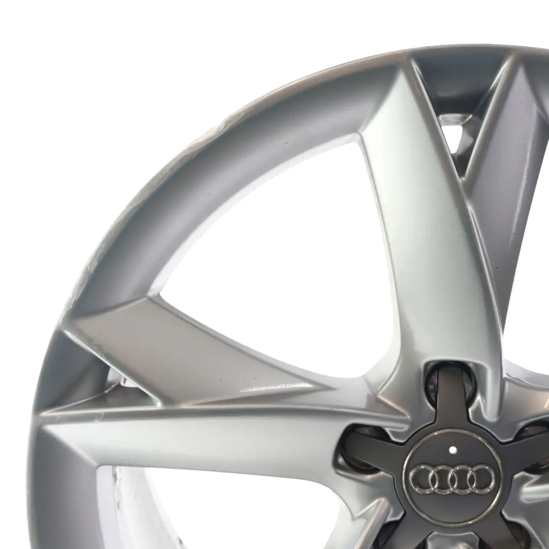 Audi A5 8T Silver Wheel Alloy Rim 19" 8.5J ET:32 Star Spoke - SKU 8T0601025F-1 - Part number 8T0601025F