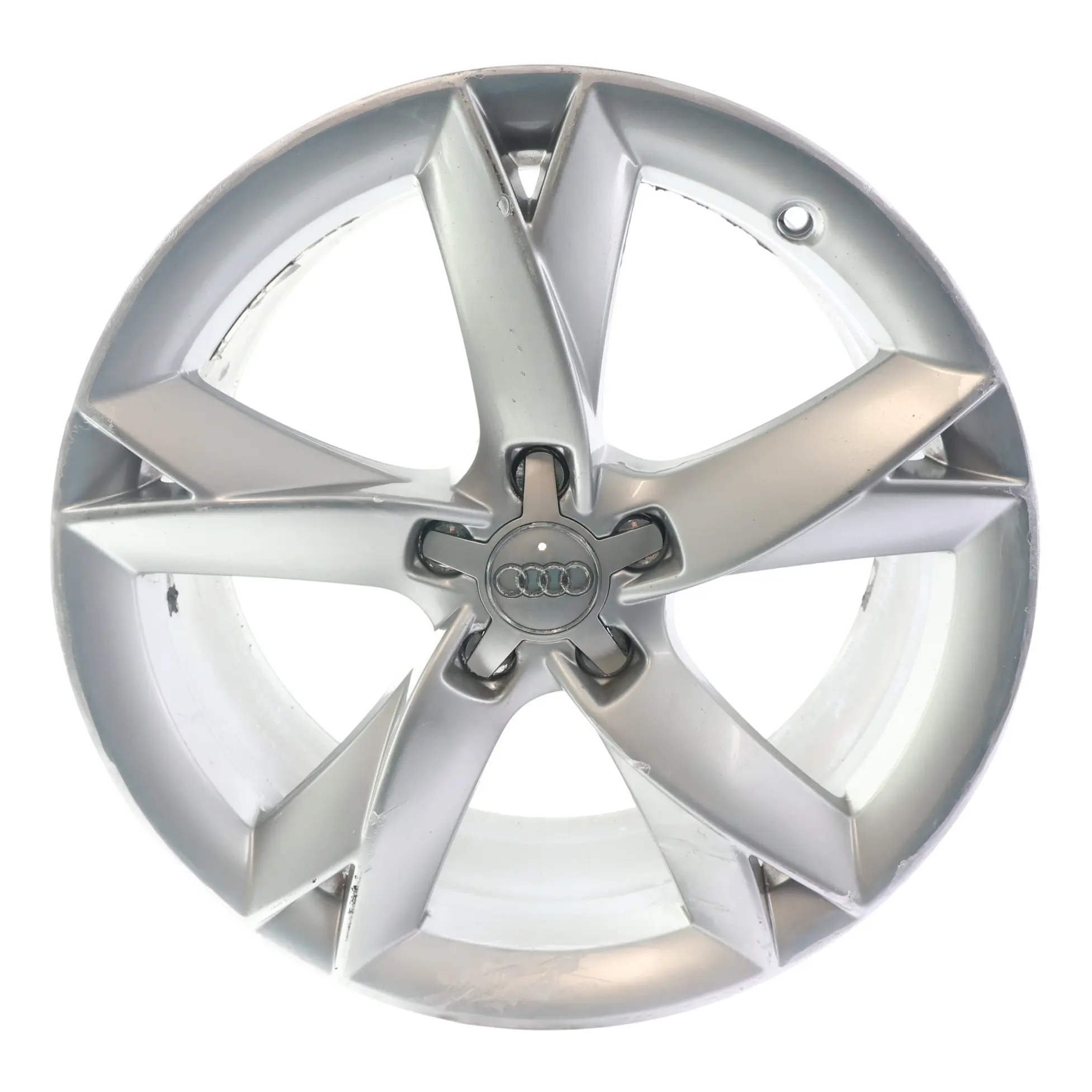Audi A5 8T Silver Wheel Alloy Rim 19" 8.5J ET:32 Star Spoke 8T0601025F