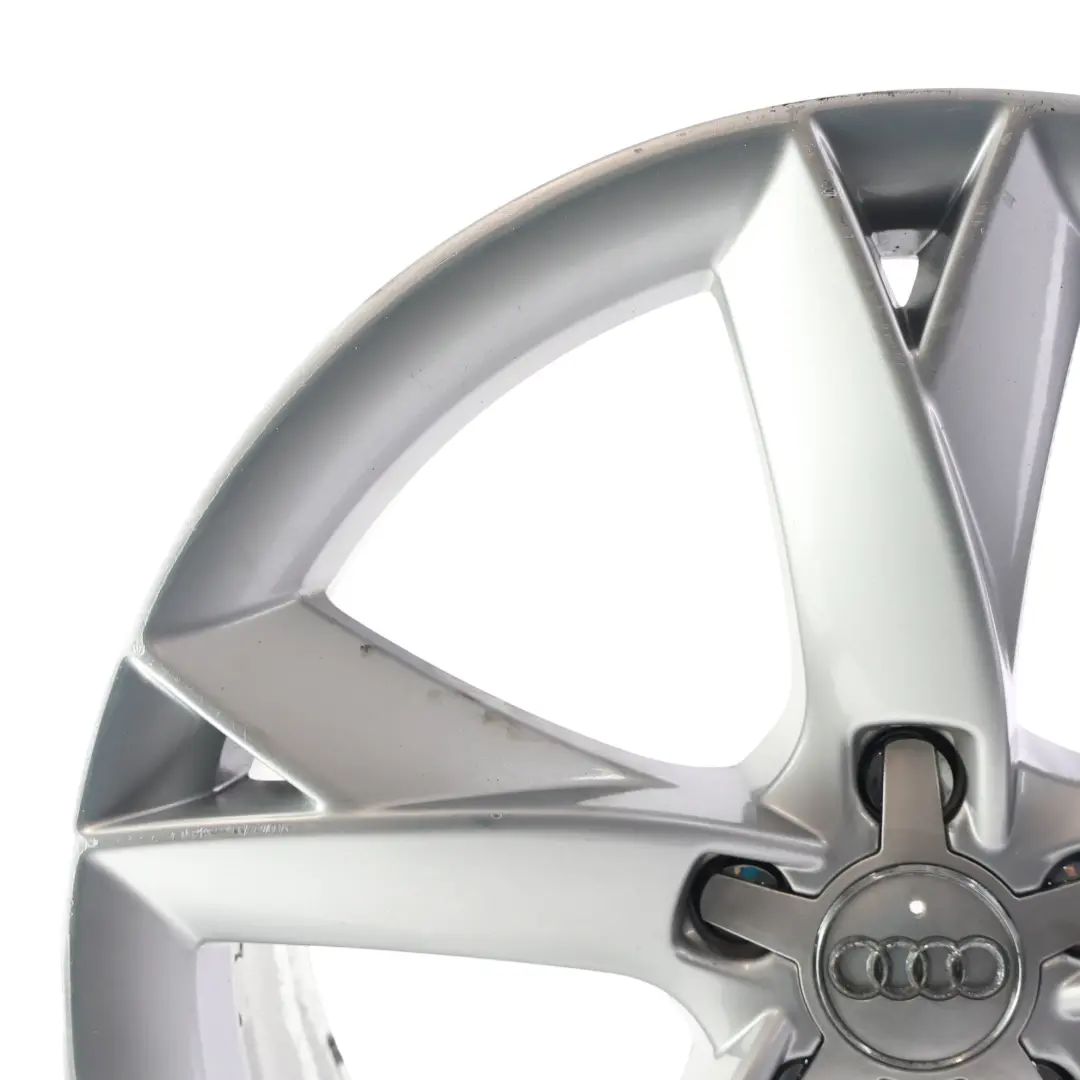 Alloy Rim 19" 8.5J ET:32 Star Spoke 8T0601025F to Audi A5 8T Silver Wheel with Part number 8T0601025F-3 Audi A5 8T Silver Wheel Alloy Rim 19" 8.5J ET:32 Star Spoke 8T0601025F - SKU 8T0601025F-3 - Part number 8T0601025F-3