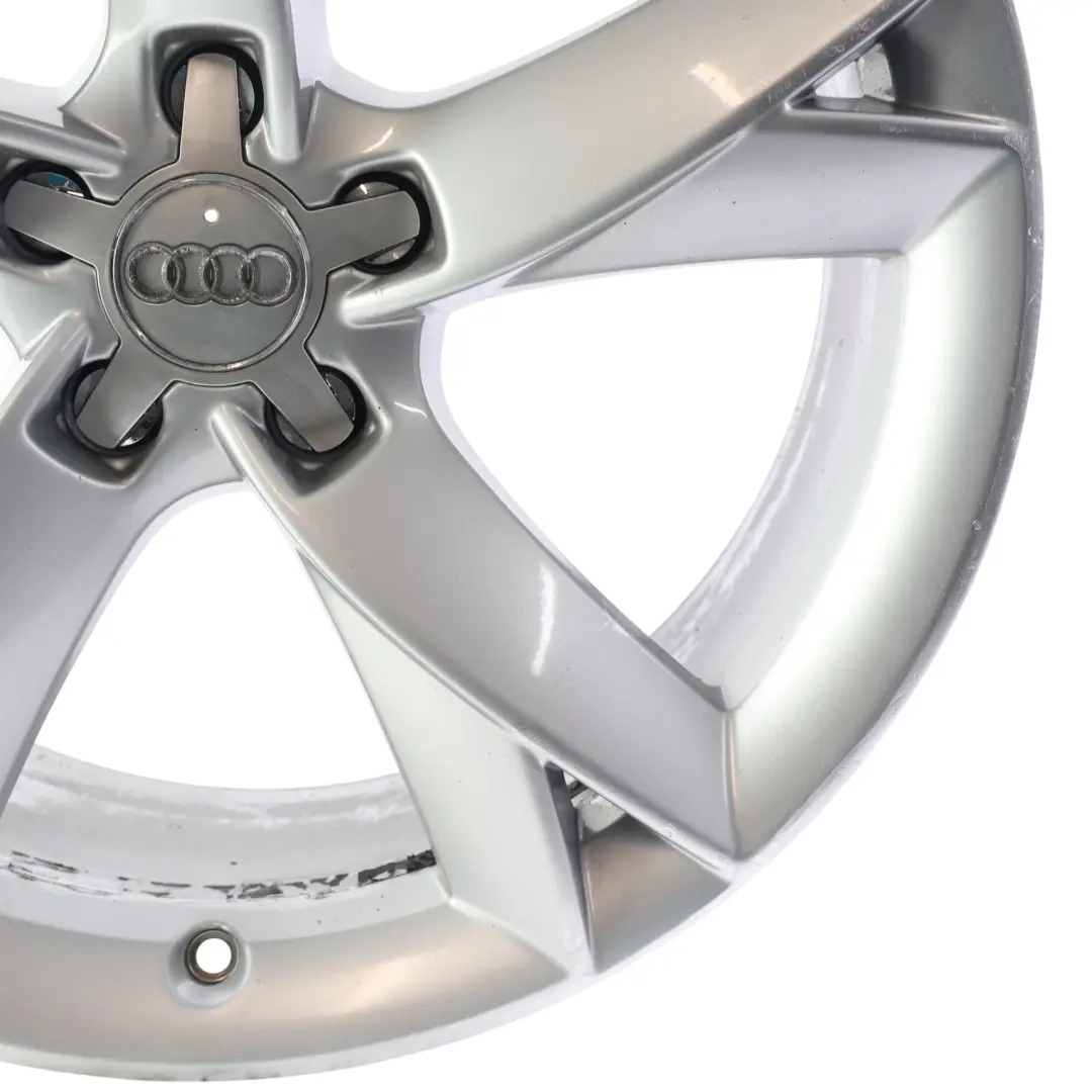 Audi A5 8T Silver Wheel Alloy Rim 19" 8.5J ET:32 Star Spoke 8T0601025F - SKU 8T0601025F-3 - Part number 8T0601025F-3