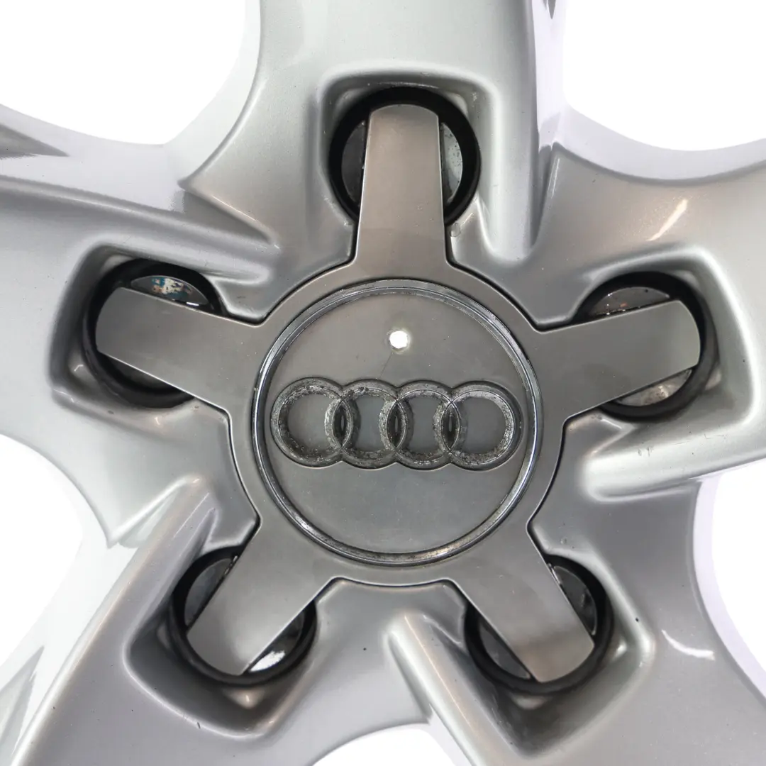 Audi A5 8T Silver Wheel Alloy Rim 19" 8.5J ET:32 Star Spoke 8T0601025F - SKU 8T0601025F-3 - Part number 8T0601025F-3