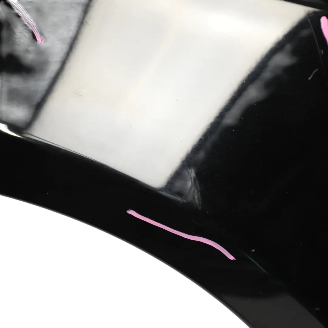 Front Side Panel Wing Fender Right O/S Brilliant Black Metallic - Y9B to Audi A5 8T with Part number 8T0821106H Audi A5 8T Front Side Panel Wing Fender Right O/S Brilliant Black Metallic - Y9B - SKU 8T0821106H-BBL - Part number 8T0821106H
