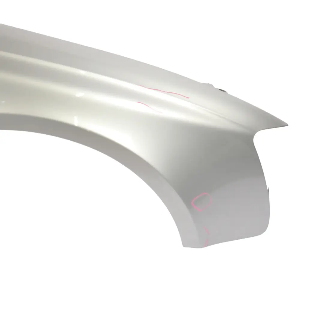 Audi A5 8T Front Side Panel Wing Fender Right O/S Ice Silver Metallic - X7W - SKU 8T0821106H-ICS - Part number 8T0821106H