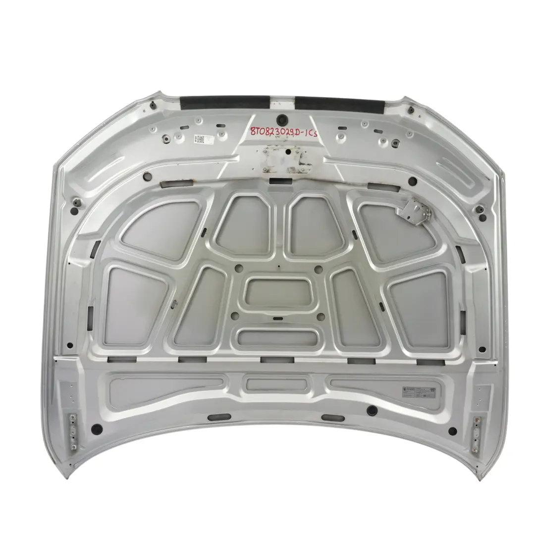 Audi A5 8T Maska Pokrywa Przednia Phantom Metallic Srebrny Lodowy X7W - SKU 8T0823029D-ICS - Numer Części 8T0823029D
