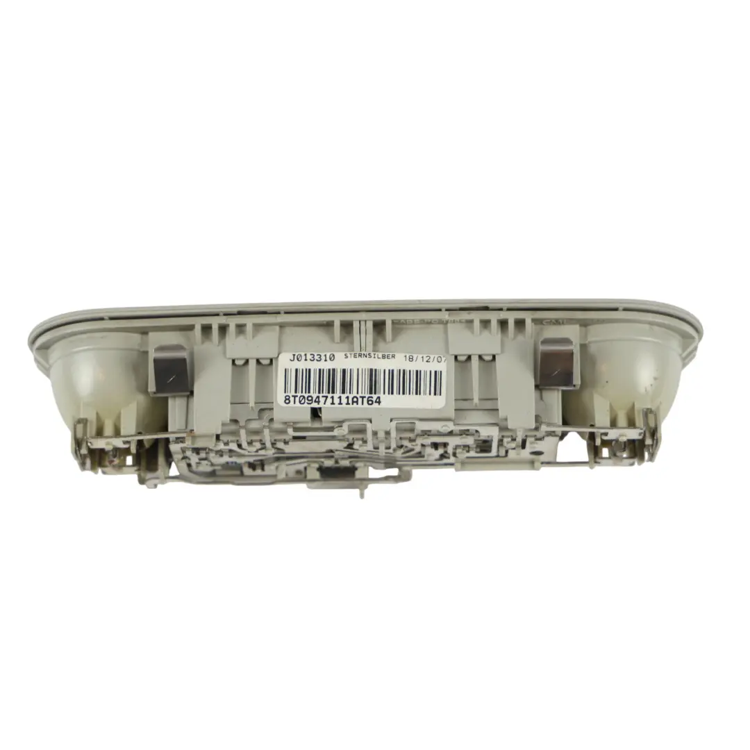 Pannello Lampada Luce Plafoniera Posteriore Interno per Audi S5 8T con numero di parte 8T0947111A Audi S5 8T Pannello Lampada Luce Plafoniera Posteriore Interno - SKU 8T0947111A-2 - Numero di parte 8T0947111A