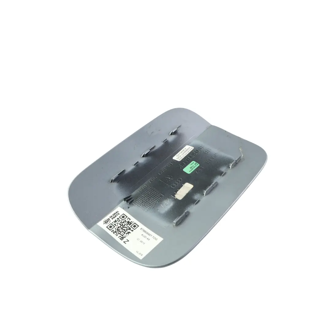 Audi A5 8T Tapa Combustible Gris Tornado Metalizado X7P - SKU 8T8809907-TOG - Número de pieza 8T8809907